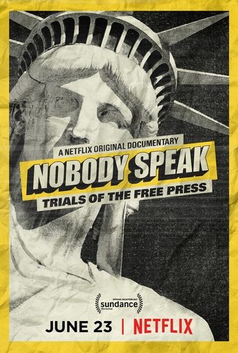 Poster of Nobody Speak: Trials of the Free Press