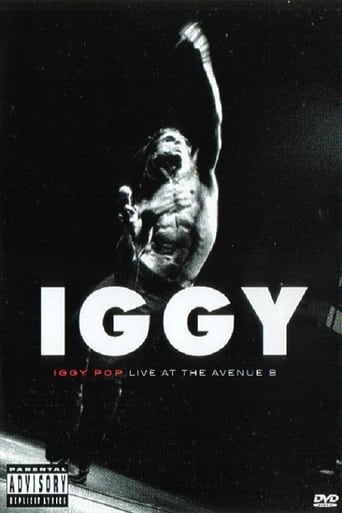 Poster of Iggy Pop Live at the Avenue B