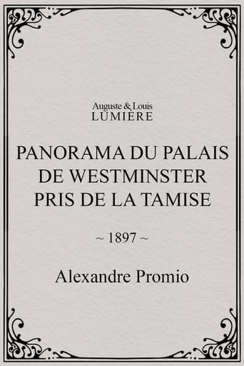 Poster of Panorama du palais de Westminster pris de la Tamise