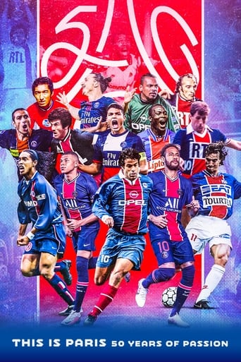 Poster of PSG City of Lights, 50 years of legend