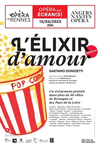 Poster of L'elixir d'amour - Donizetti - Angers Nantes opéra