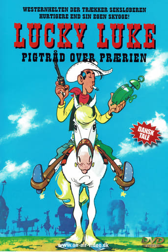 Poster of Lucky Luke 2 - Pigtråd Over Prærien