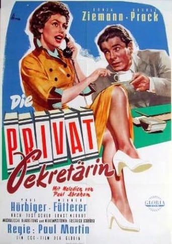 Poster of Die Privatsekretärin