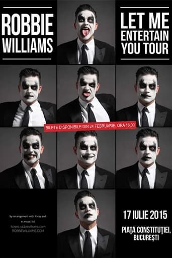 Poster of Robbie Williams live at Bucarest