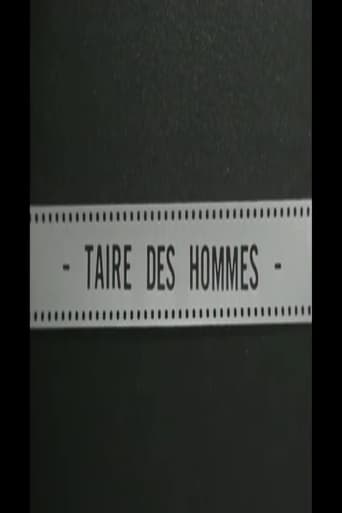 Poster of Taire des hommes