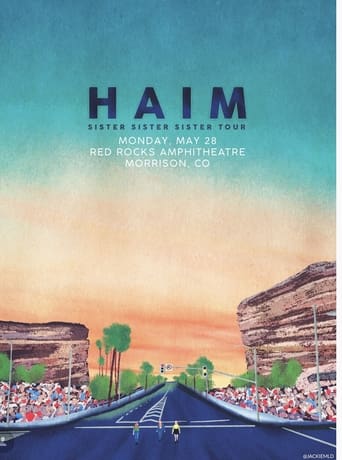 Poster of HAIM: Red Rocks Amphitheatre