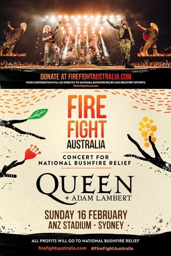 Poster of Queen + Adam Lambert: Fire Fight Australia