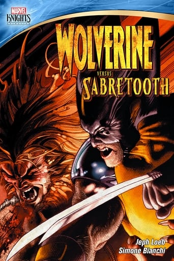 Poster of Wolverine Versus Sabretooth