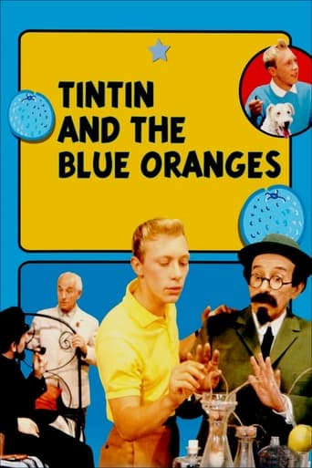 Poster of Tintin and the Blue Oranges