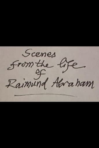 Poster of Scenes from the Life of Raimund Abraham