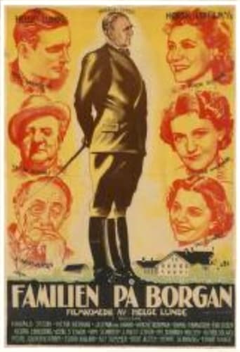 Poster of Familien på Borgan