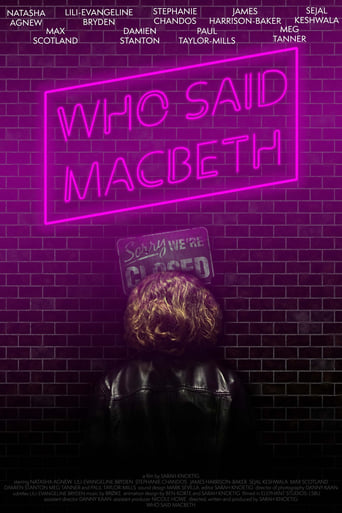 Poster of Who Said Macbeth