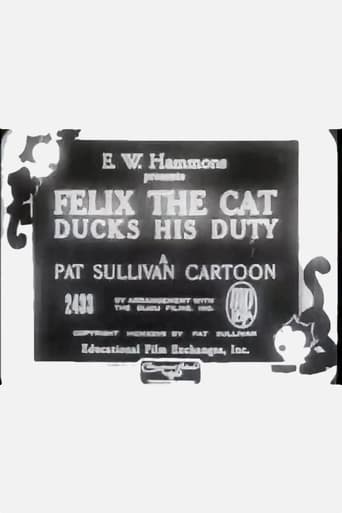 Poster of Felix the Cat Ducks His Duty