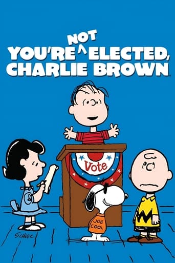 Poster of You're Not Elected, Charlie Brown