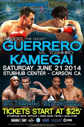 Poster of Robert Guerrero vs. Yoshihiro Kamegai