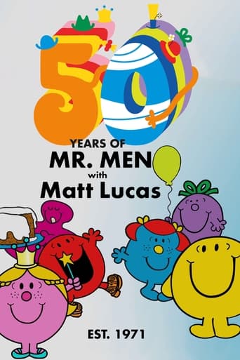 Poster of 50 Years of Mr Men with Matt Lucas