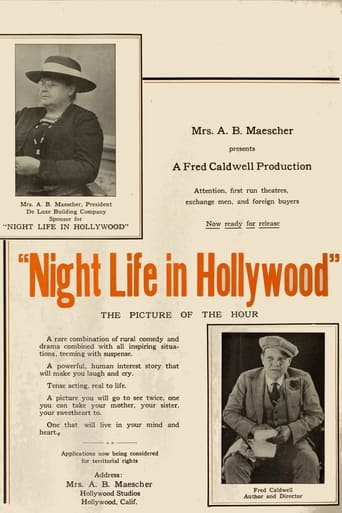 Poster of Night Life in Hollywood