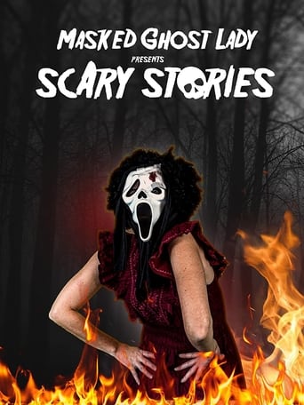 Poster of Masked Ghost Lady Presents Scary Stories