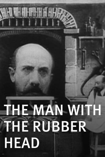 Poster of The Man with the Rubber Head