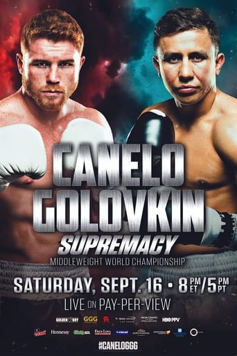 Poster of Canelo Alvarez vs. Gennady Golovkin