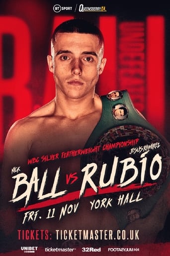 Poster of Nick Ball vs. Jesus Ramirez Rubio