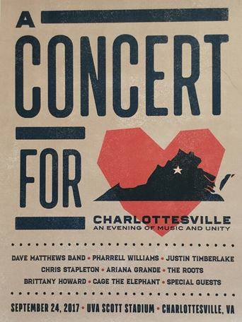 Poster of Dave Matthews Band - Concert for Charlottesville