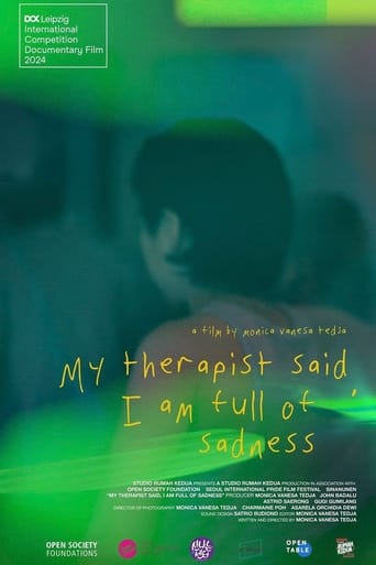 Poster of My Therapist Said, I am Full of Sadness