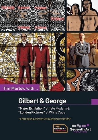 Poster of Tim Marlow with Gilbert & George