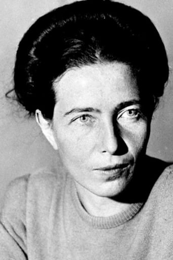 Portrait of Simone de Beauvoir