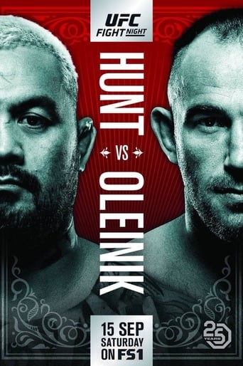 Poster of UFC Fight Night 136: Hunt vs. Oleinik