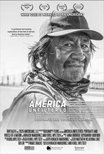 Poster of America Unfiltered: Portraits and Voices of a Nation