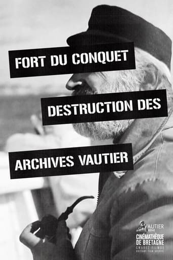 Poster of Fort Du Conquet Destruction of the Vautier Archives