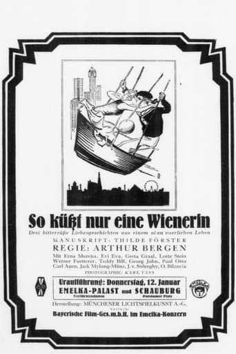 Poster of So küsst nur eine Wienerin