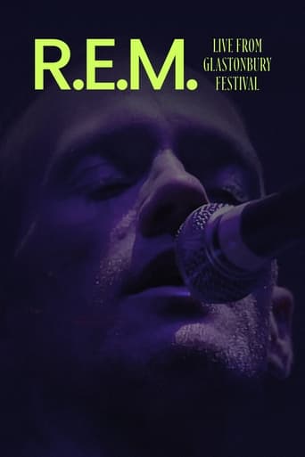 Poster of R.E.M. - Live from Glastonbury Festival