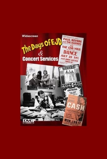 Poster of The Days of EJD and Concert Services: A Northwest Rock & Roll Story