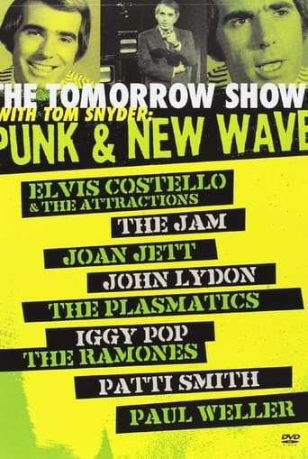 Poster of The Tomorrow Show with Tom Snyder: Punk & New Wave