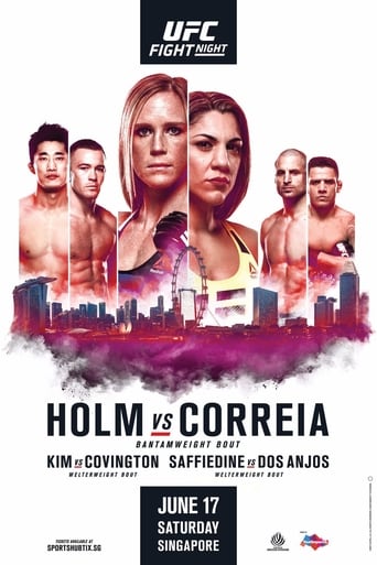 Poster of UFC Fight Night 111: Holm vs. Correia