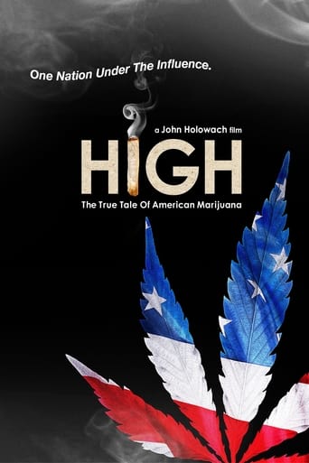 Poster of High: The True Tale of American Marijuana