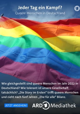 Poster of Jeder Tag ein Kampf? Queere Menschen in Deutschland