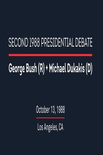 Poster of 1988 Second Presidential Debate