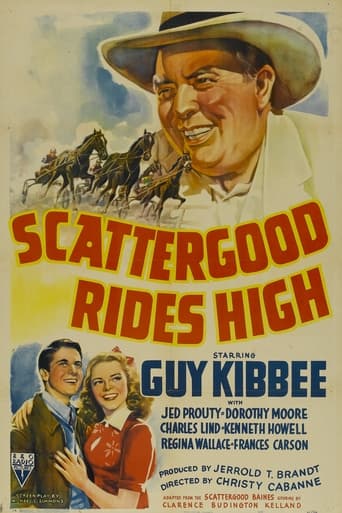 Poster of Scattergood Rides High