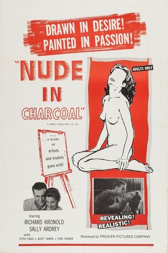 Poster of Nude in Charcoal