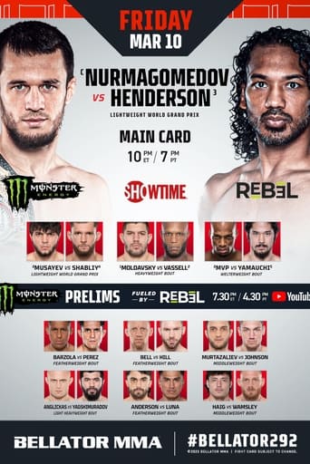 Poster of Bellator 292: Nurmagomedov vs. Henderson