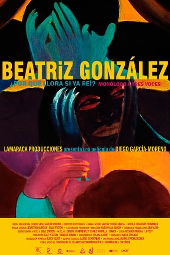 Poster of Beatriz González, why are you crying?