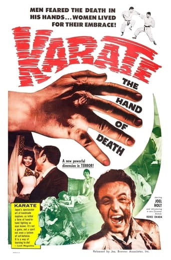 Poster of Karate, the Hand of Death