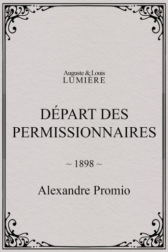 Poster of Départ des permissionnaires