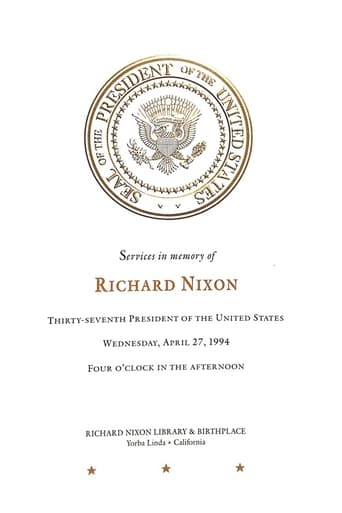 Poster of The State Funeral of Richard Nixon