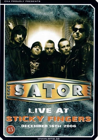 Poster of Sator: Live at Sticky Fingers