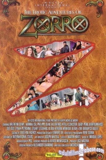 Poster of The Erotic Adventures of Zorro