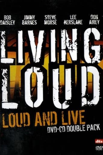 Poster of Living Loud: Loud & Live